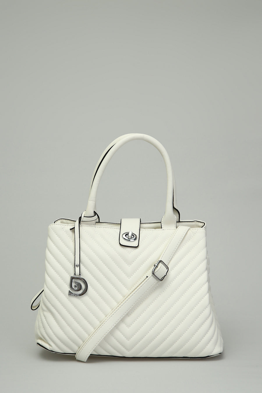 White Women's Shoulder Bag