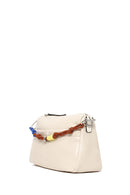 Woman Cream Charm Crossbody Bag | Derimod