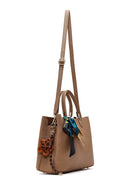 Women's Mink Long Strap Accessory Handbag | Derimod
