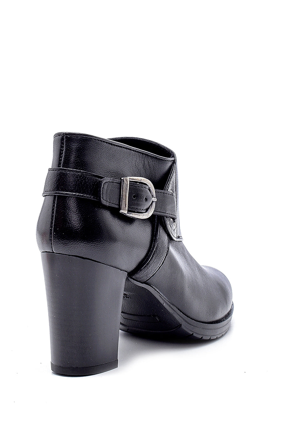 Women's Leather Heeled Boots