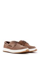 Men's Mink Suede Leather Casual Shoes | Derimod