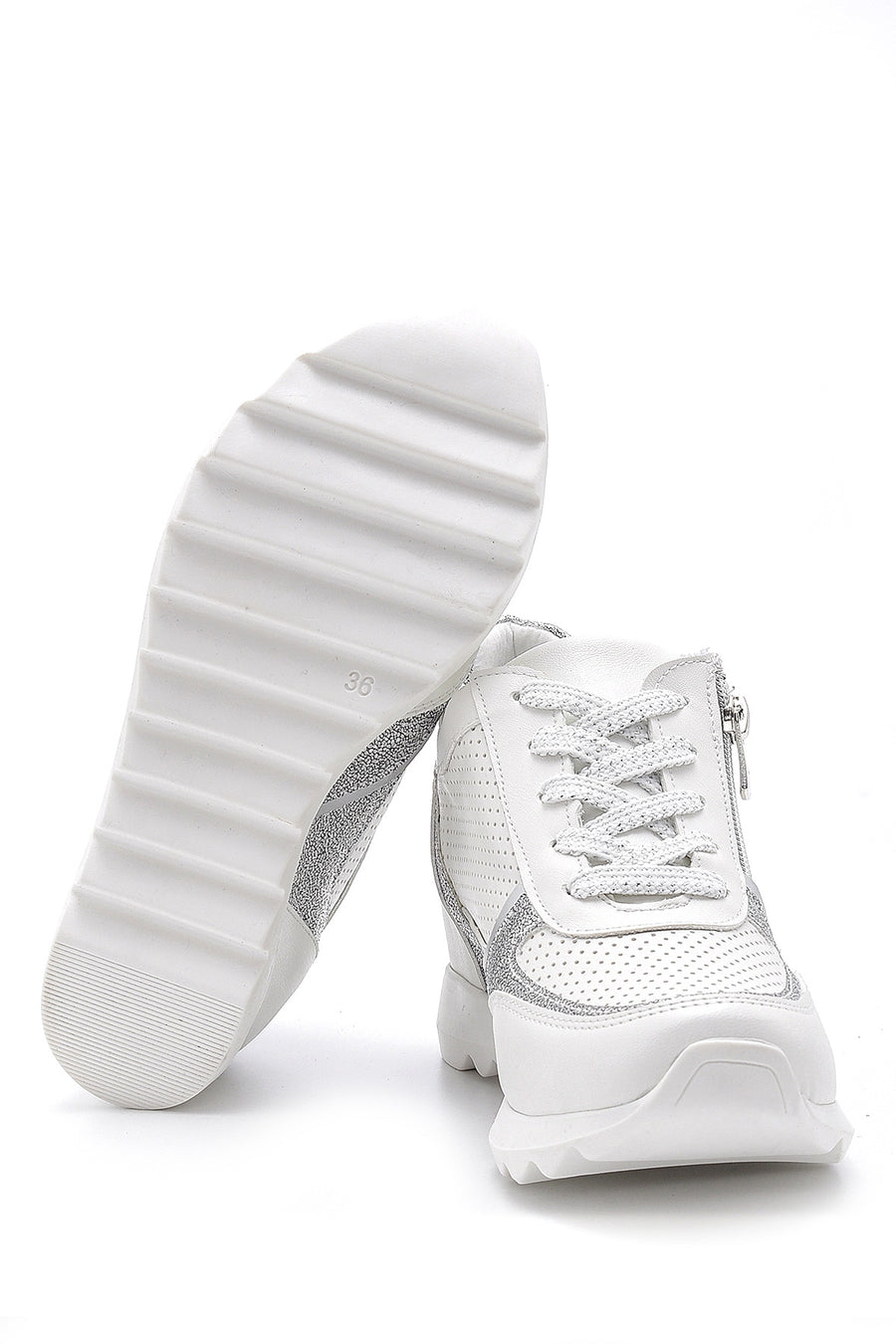 Women's Zipper Detailed Sneaker