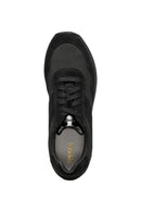 Geox Women's Black D Runntix Lace-Up Sneakers | Derimod
