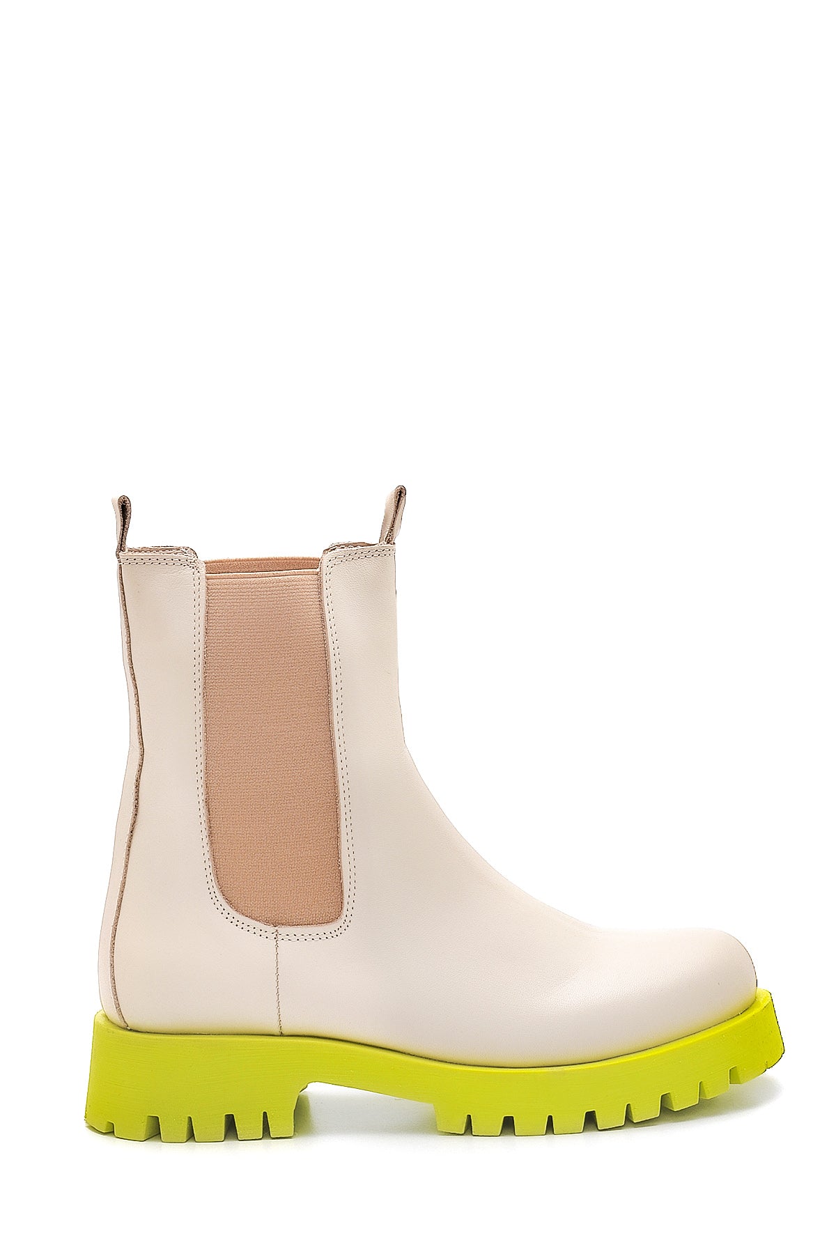 Women's Leather Chelsea Boots 21WFD188418 | Derimod
