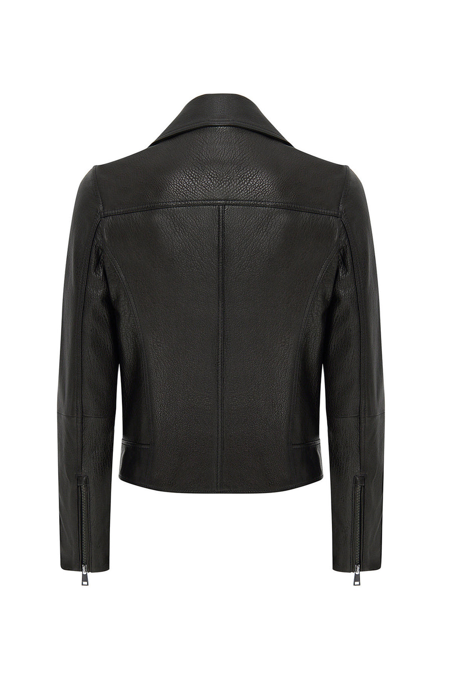 Alba Women's Black Biker Leather Jacket