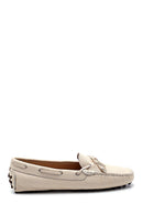 Women's Leather Bow Detailed Loafer | Derimod