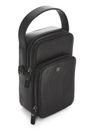 Men's Black Long Strap Leather Handbag | Derimod