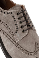 Men's Mink Lace-Up Suede Leather Casual Shoes | Derimod