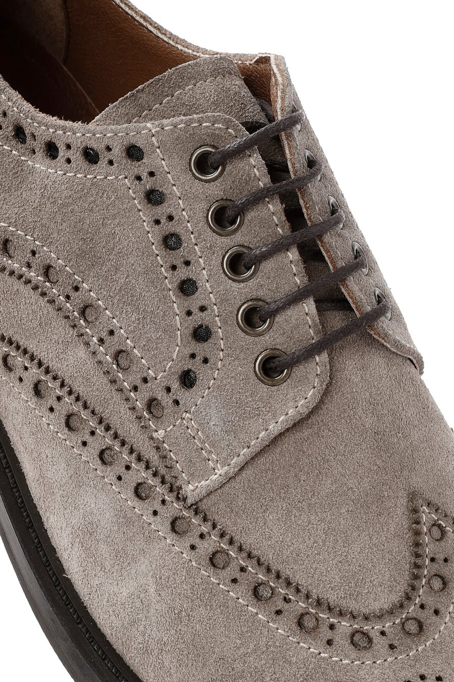 Men's Mink Lace-Up Suede Leather Casual Shoes