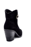 Women's Suede Heeled Boots | Derimod