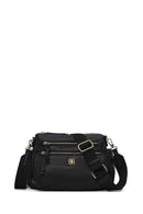 Woman Black Long-Strap Crossbody Bag | Derimod