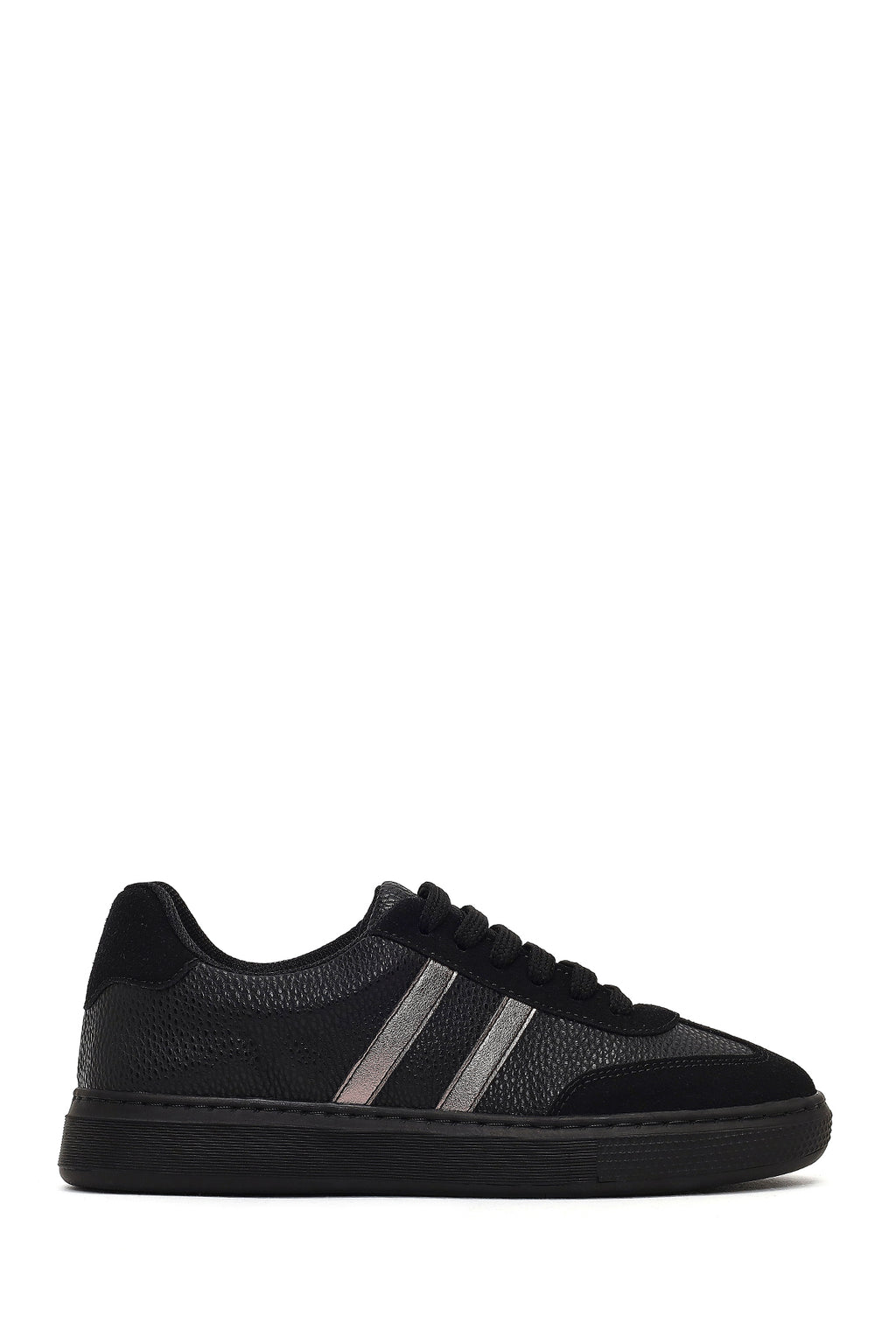 Kadın Siyah Bağcıklı Sneaker