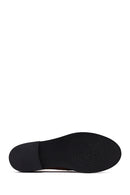 Kadın Vizon Süet Deri Maskülen Loafer | Derimod