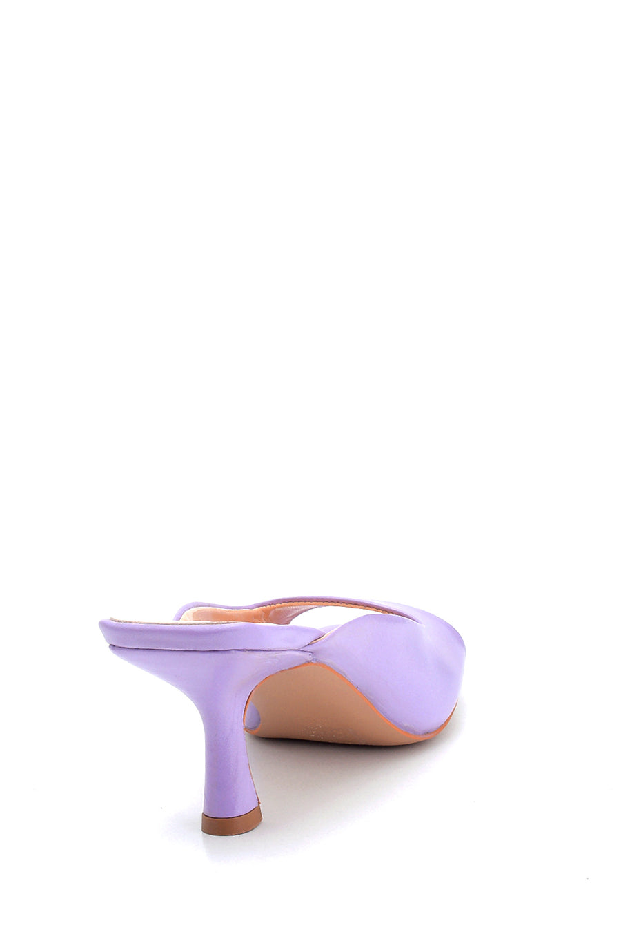 Women's Casual Heeled Leather Slippers