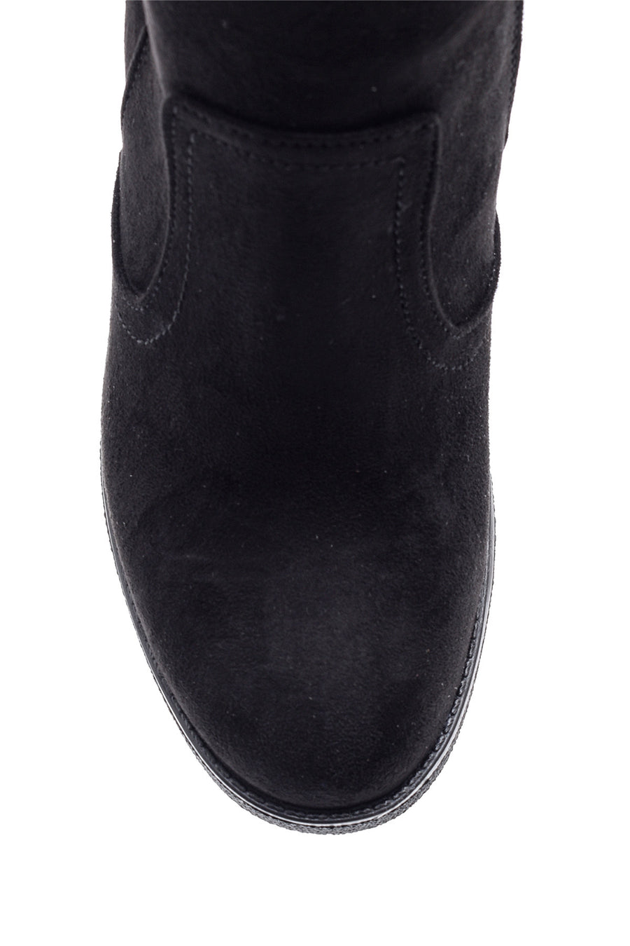 Women's Suede Heeled Boots