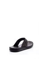Men's Leather Slippers | Derimod
