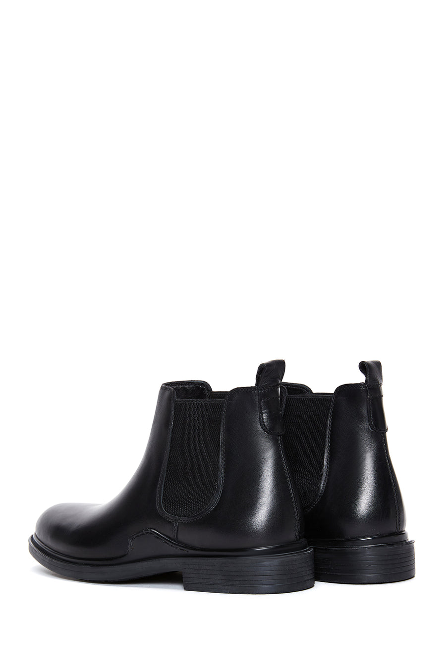 Men's Black Leather Boots