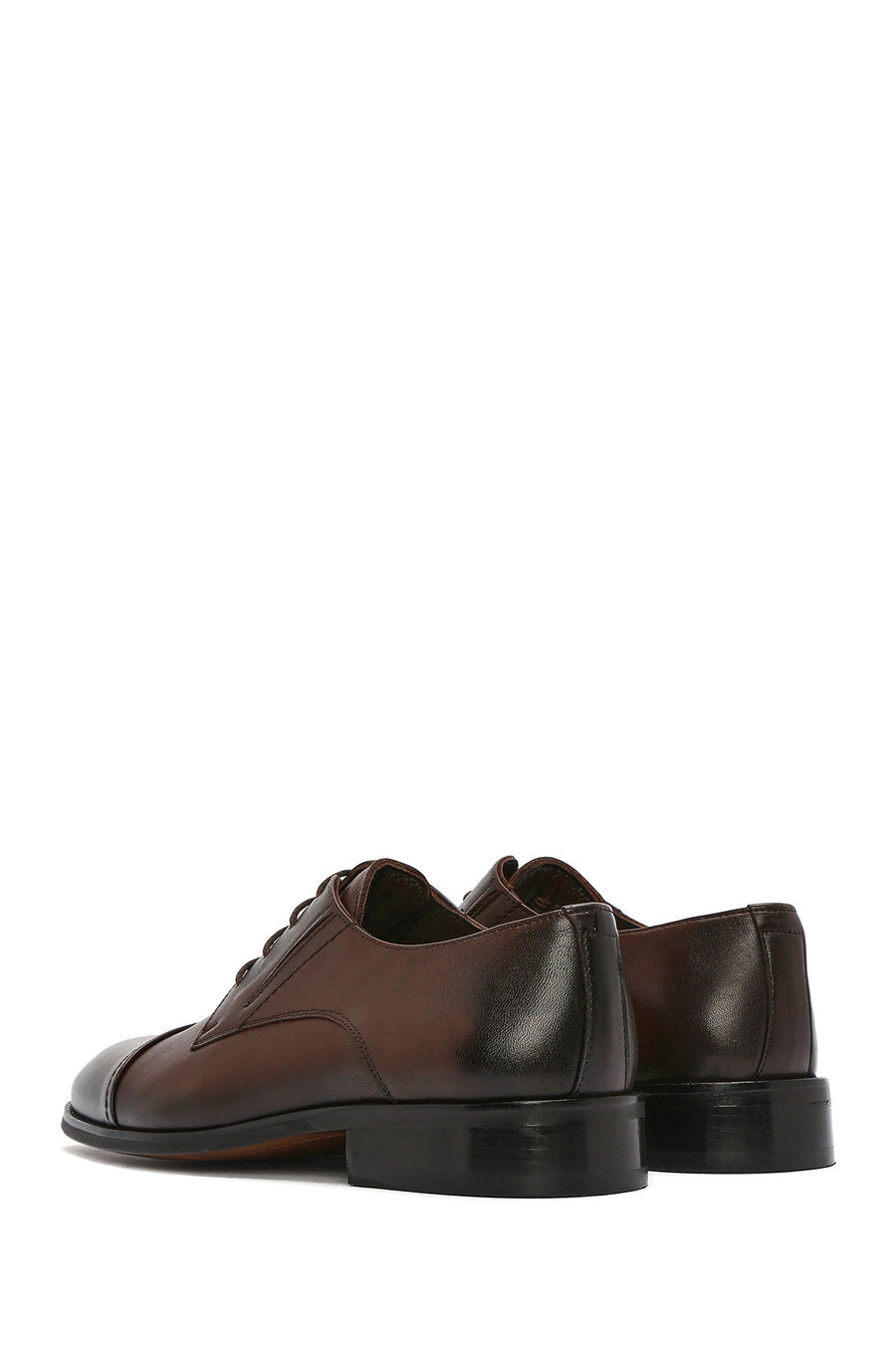 Men's Brown Laced Leather Classic Shoes