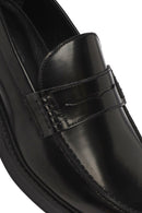 Erkek Siyah Deri Klasik Loafer | Derimod