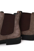 Male Mink Suede Chelsea Boots | Derimod