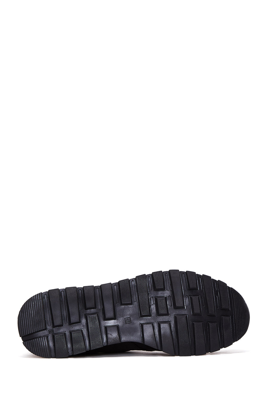 Men's Black Leather Sneaker