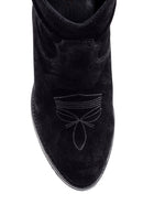 Women's Heeled Suede Leather Boots | Derimod