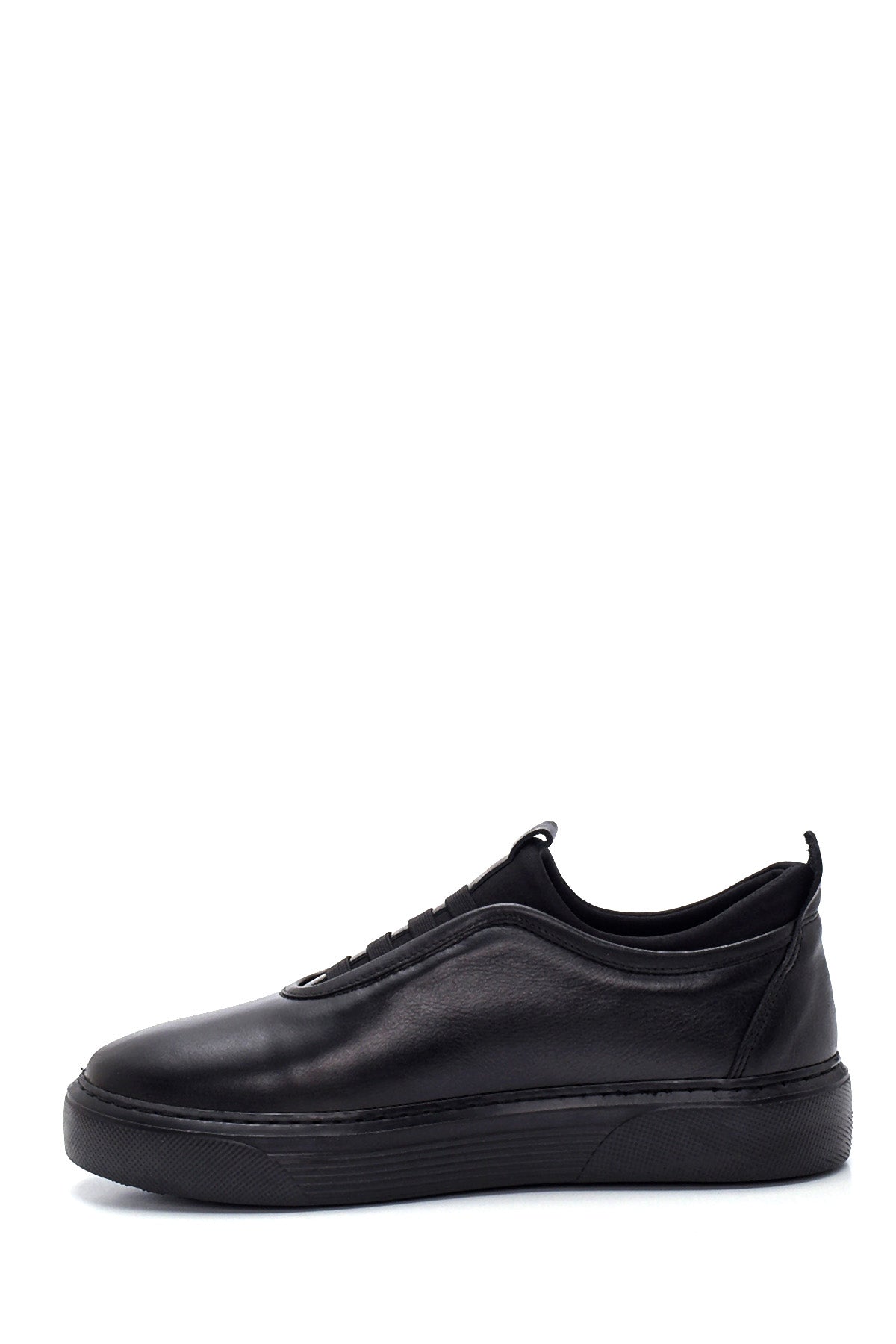 Erkek Siyah Deri Sneaker 22SFD688018 | Derimod