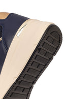 Kadın Lacivert Kalın Tabanlı Sneaker | Derimod