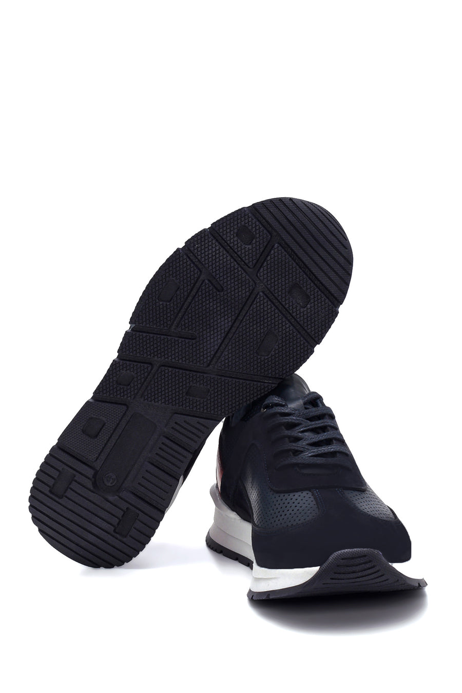 Men's Leather Suede Detailed Sneaker