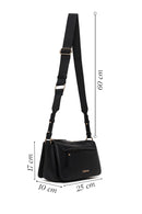 Woman Black Crossbody Bag | Derimod
