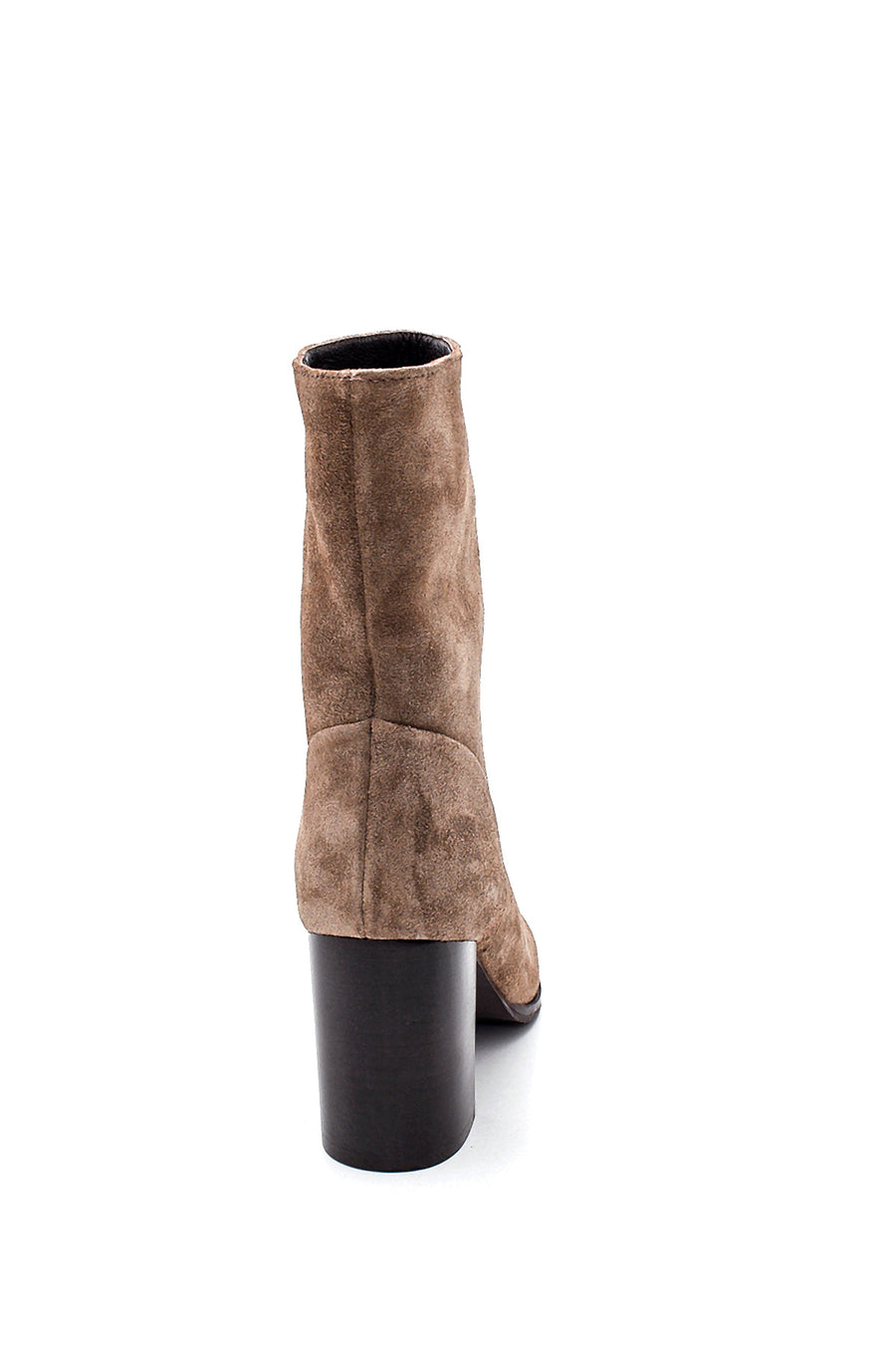 Women's Heeled Suede Leather Boots