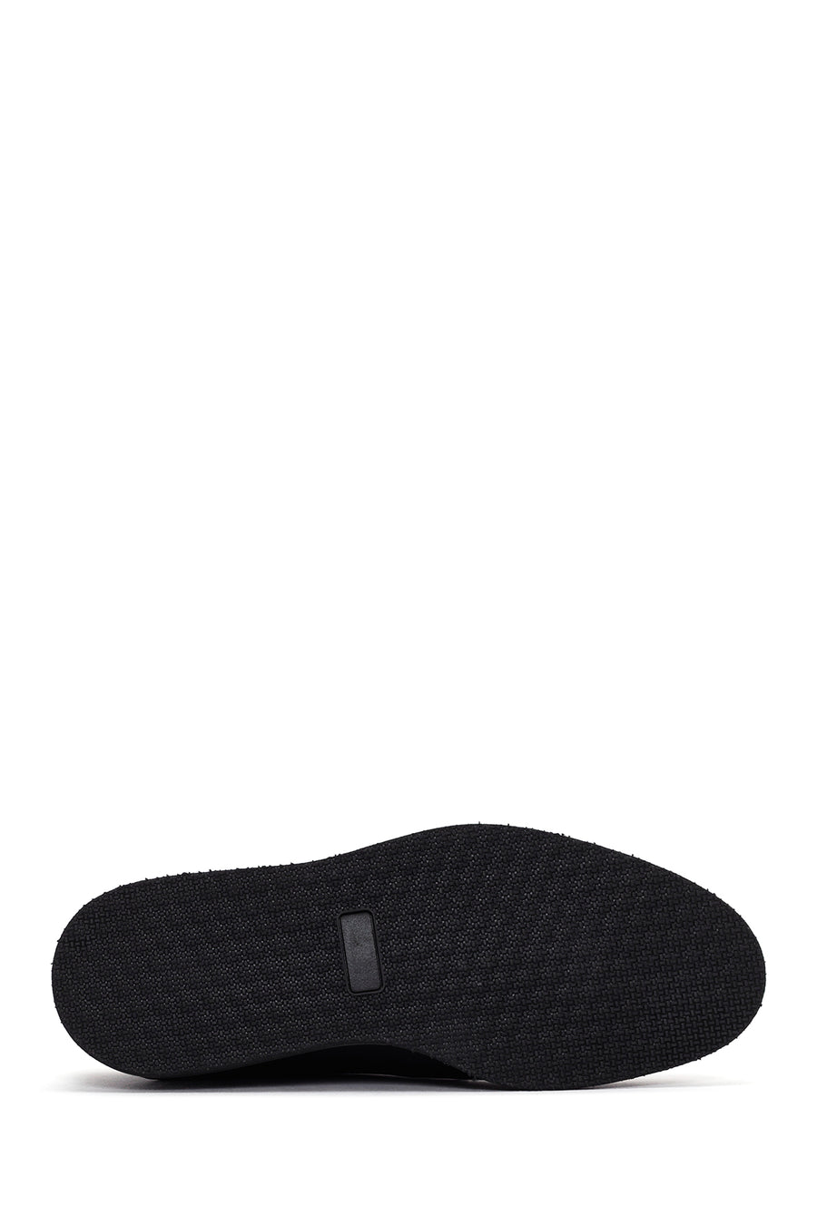 Men's Black Lace-up Leather Casual Shoes