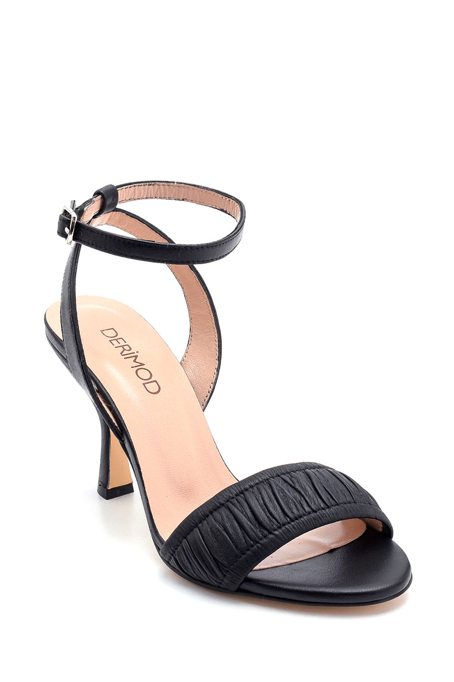 Women's Leather Heeled Sandals