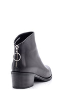 Women's Leather Heeled Boots | Derimod