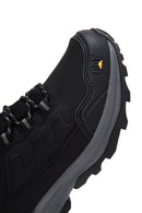 Caterpillar Women's Black Leather Waterproof Outdoor Boots | Derimod