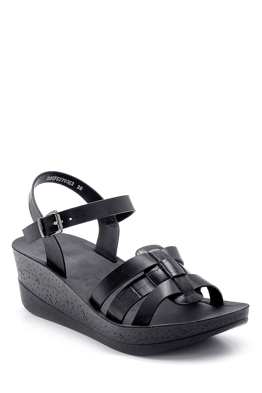 Women's Crocodile Patterned Sandals