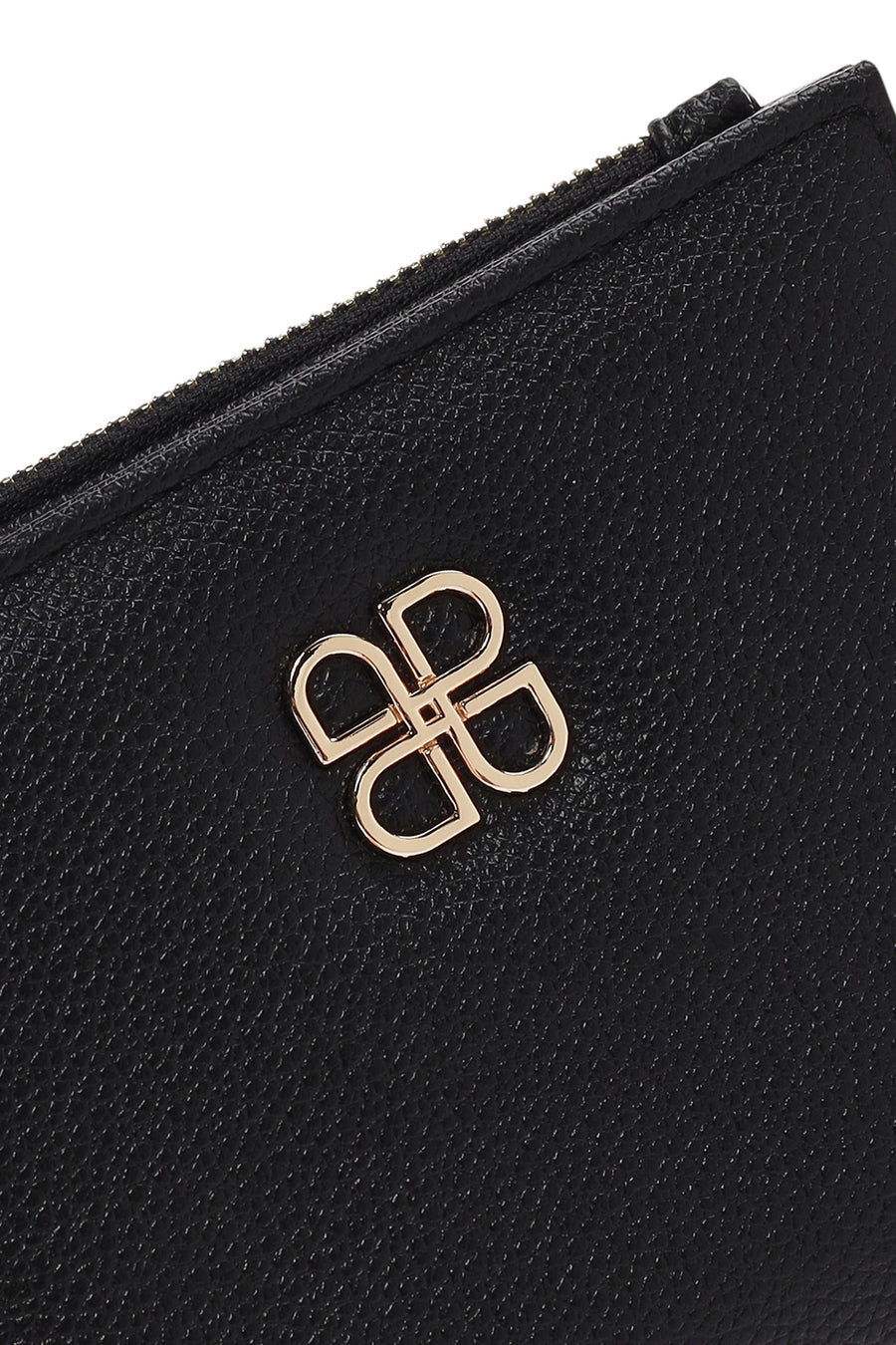 Women's Black Accessory Detailed Wallet