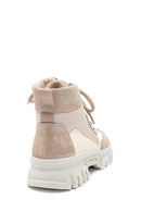 Women's Suede Leather Thick Soled Boots | Derimod