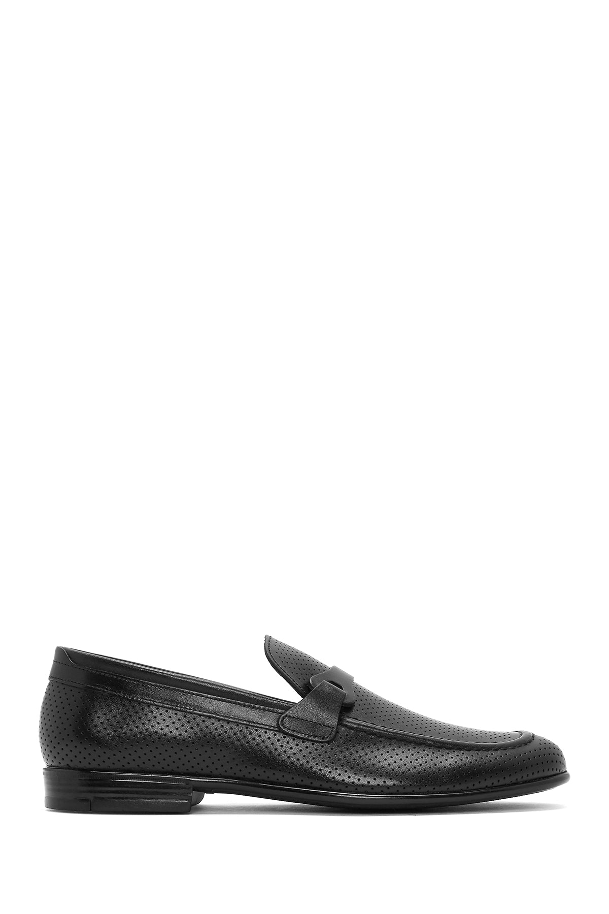 
Men's Black Leather Classic Loafer
 25SFD6007DI | Derimod