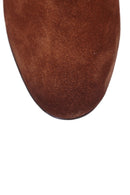 Women's Tasseled Suede Boots | Derimod