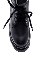 Women's Zippered Leather Boots | Derimod