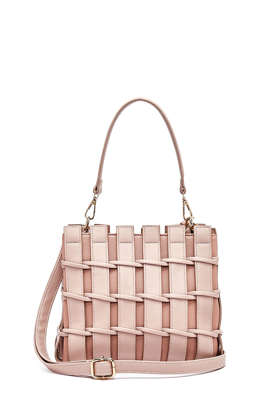 Women's Pink Long Strap Knitted Shoulder Bag 25SBD263129 | Derimod