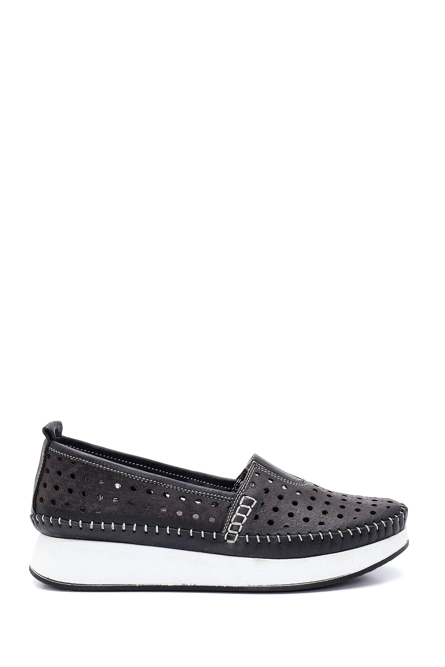 Women's Leather Loafer 22SFD332118 | Derimod