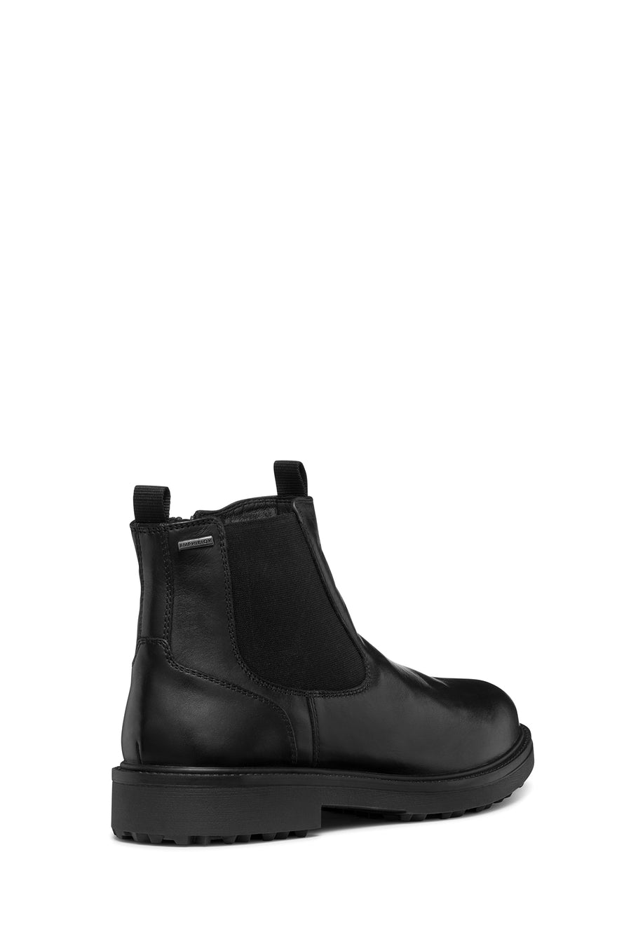 Geox Men's Black Lagorai + Grip Abx Zippered Waterproof Leather Casual Boots