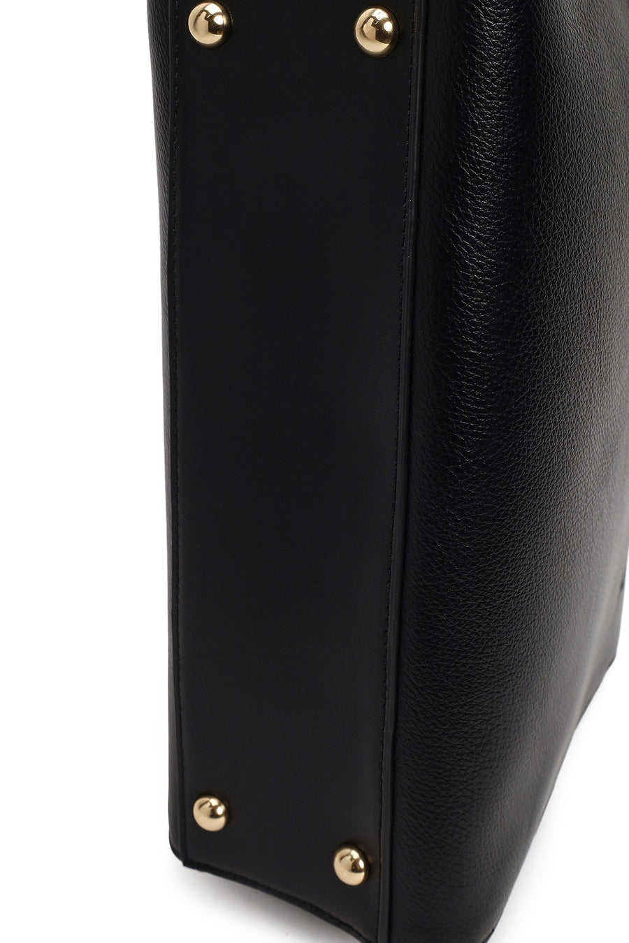 Woman Black Classic Shoulder Bag with Long Strap