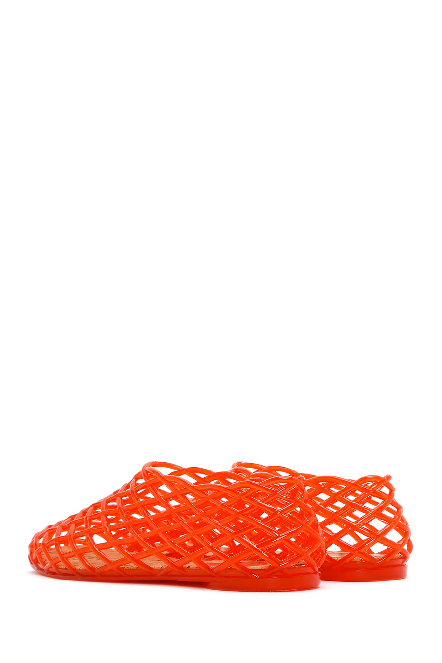 Women's Red Jelly Ballerina