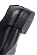 Men's Black Laced Leather Classic Shoes | Derimod