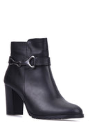 Buckle Detailed Women's Boots | Derimod