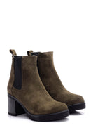Women's Suede Heeled Boots | Derimod