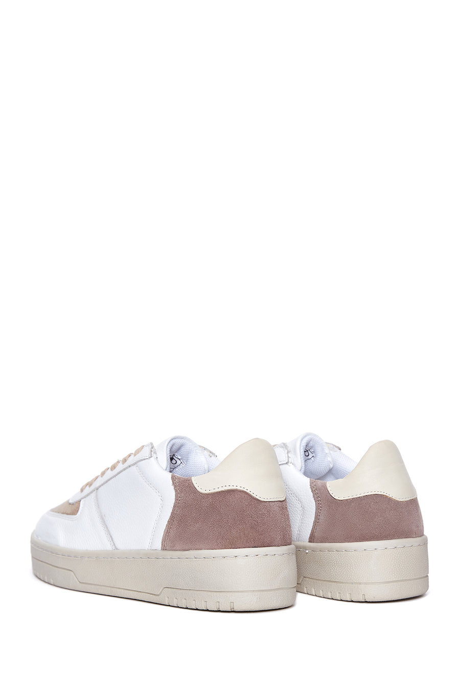Women's White Leather Sneaker